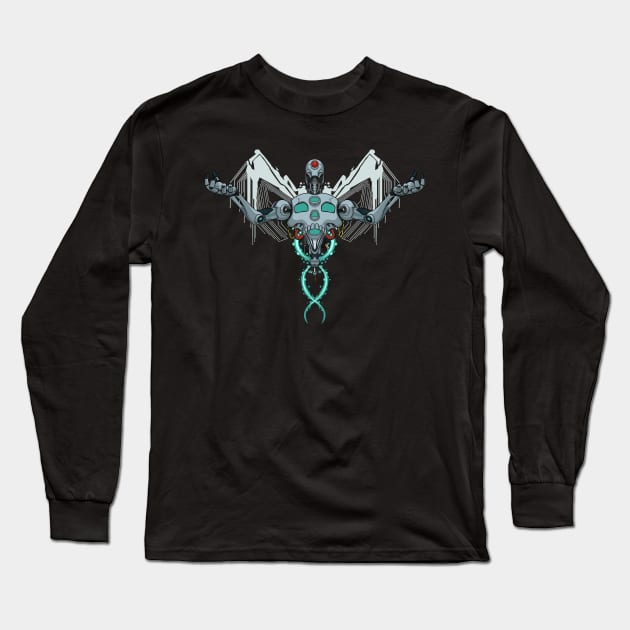 Robot Long Sleeve T-Shirt by ChurchOfRobot